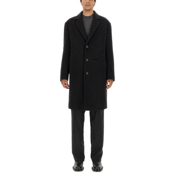 Alexander Mcqueen Men Single-Breasted Coat